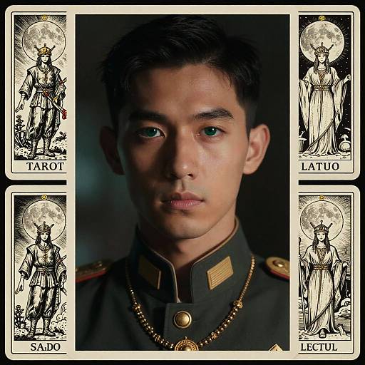 Cinematic Portrait of Soldier