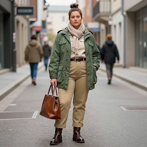 Confident Plus-Size Model in Hela Costume