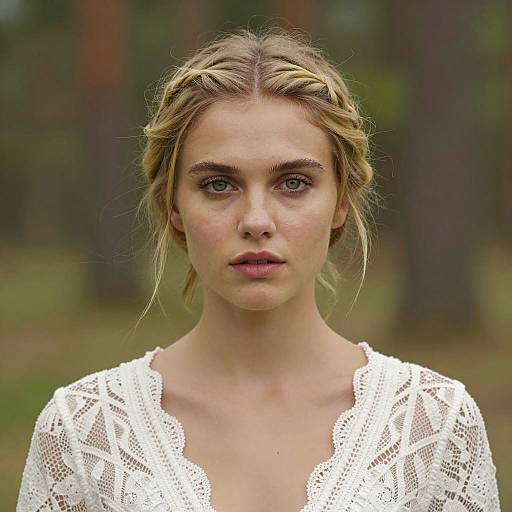 Elegant Portrait of a Young Woman