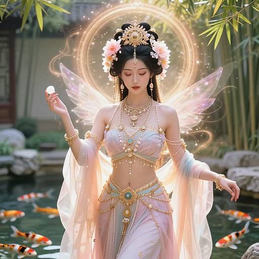 Celestial Asian Goddess of Love