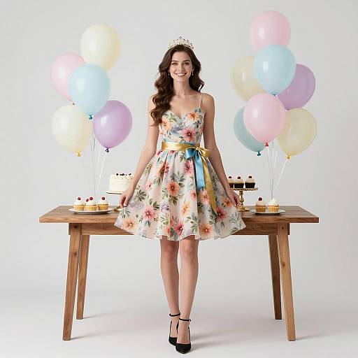 Elegant Western Birthday Celebration Scene