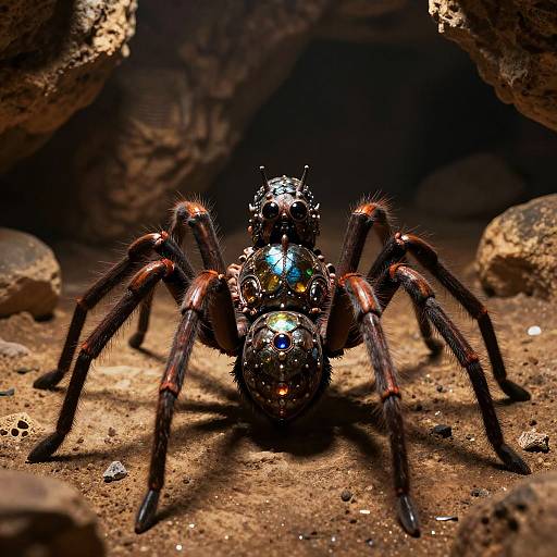 Giant Jeweled Spider Queen Cinematic