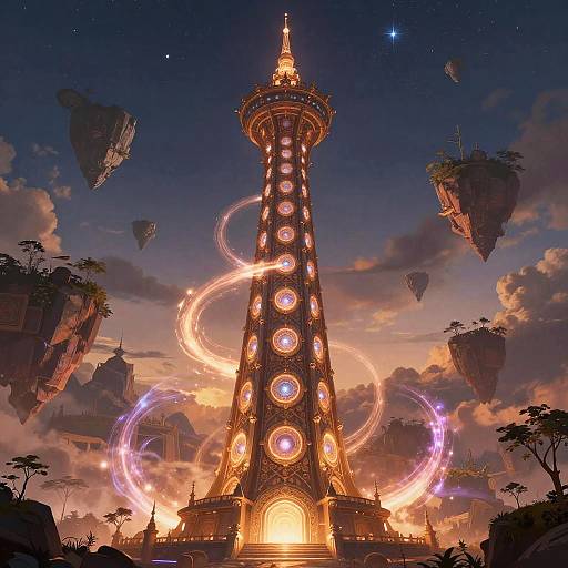 Ancient Magical Camera Tower