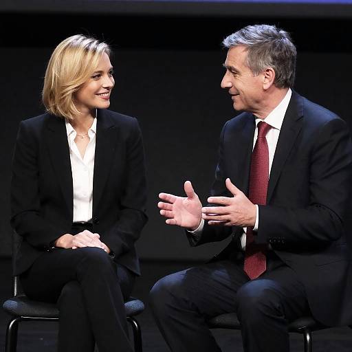 Intimate Conversation in Dim Light