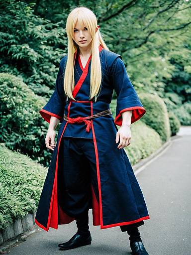 Cosplay photo of afuro terumi. Costume clothes