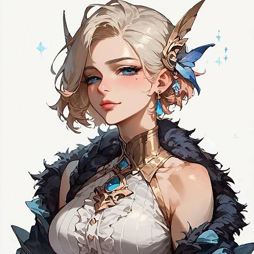 High Score Solo Character Mid-Body