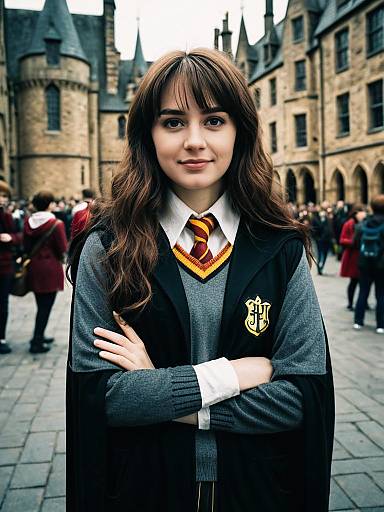 Photorealistic Harry Potter Cosplay Portrait