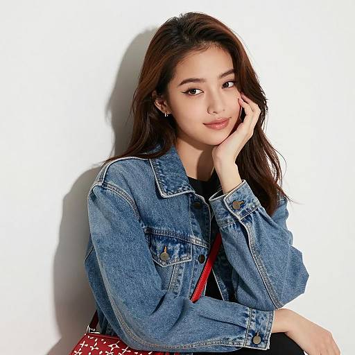 Casual Portrait of a Young Woman