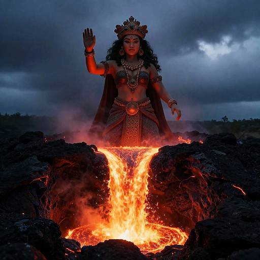 Pele: Goddess of Molten Glory