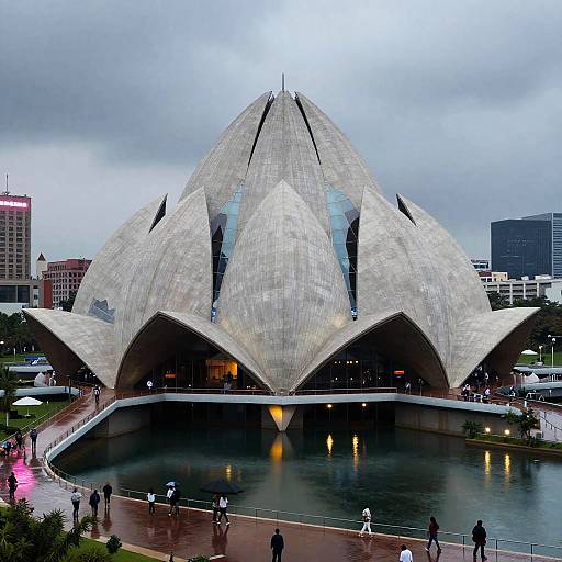 Koolhaas Deconstructivist Lotus Temple Vision