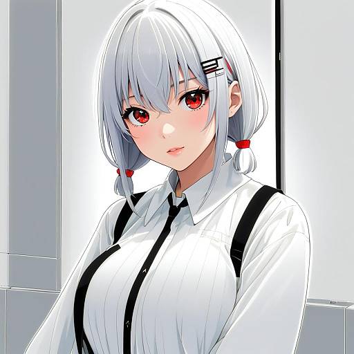 Illustration of Hakase fuyuki, nijisanji in the style of Ipuu (el-ane koubou)