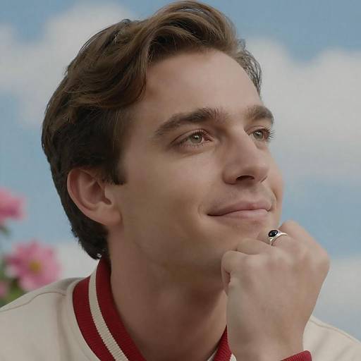 Close-Up Portrait of a Smiling Man