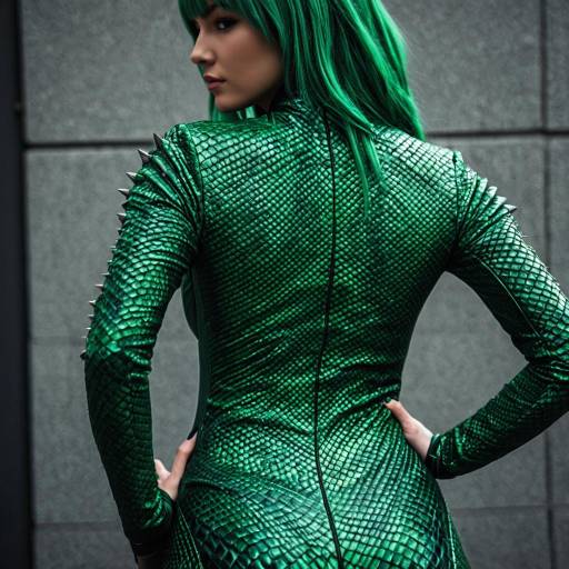 Fierce Lizzie Rampage Cosplay Design