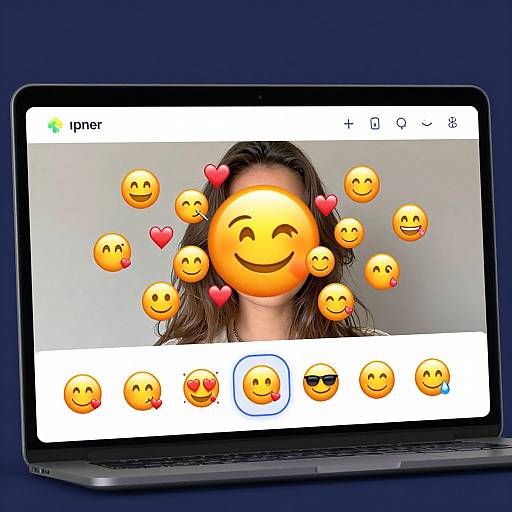 Sleek Photo to Emoji Converter Interface