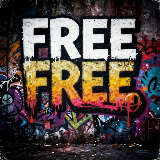 Bold Urban Street Art Album Cover