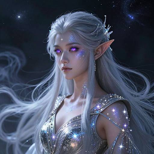 Ancient Star Seer with Cosmic Mist