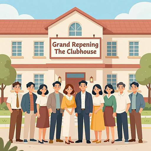 Celebrating the Grand Reopening of The Clubhouse