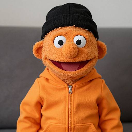 Toddler in Muppet-Inspired Costume