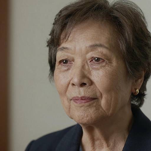 Portrait of an Older Asian Woman