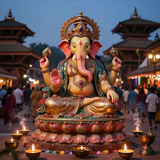 Surreal Kathmandu Durbar Festival