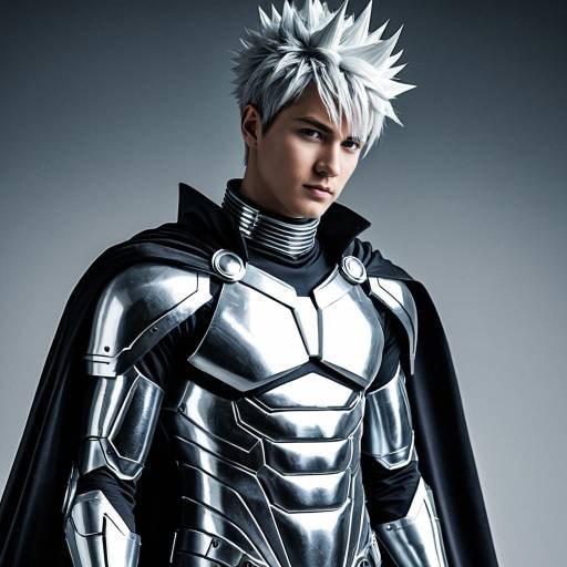 Futuristic One Punch Man Male Cosplay