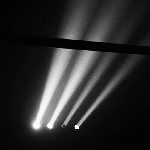 Vintage Abstract Light Streaks Photo