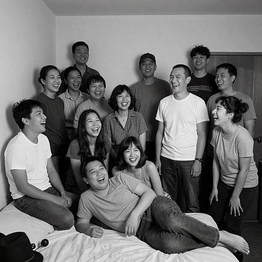 Candid Moments in a Small Room