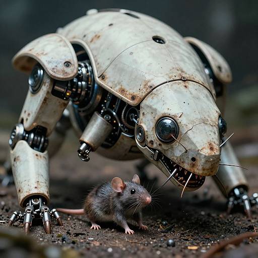 Gigantic Cybernetic Cyborg Creature