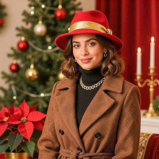 Elegant December Birthday Celebration Outfit