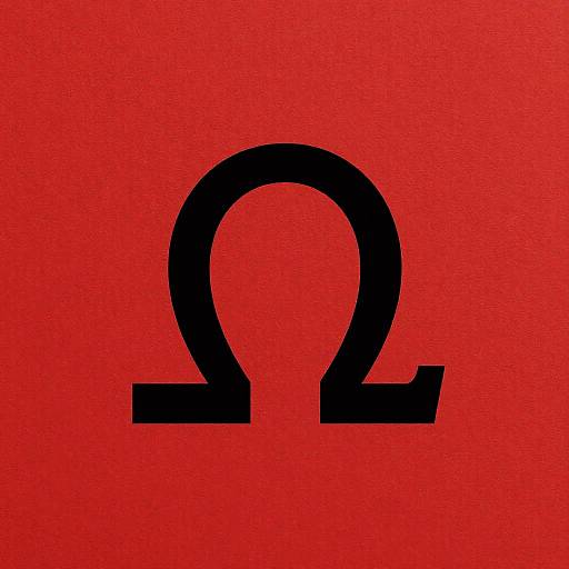 Minimalist Upside Down Omega Design