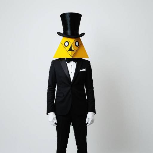 Minimalist Bill Cipher Cosplay Costume