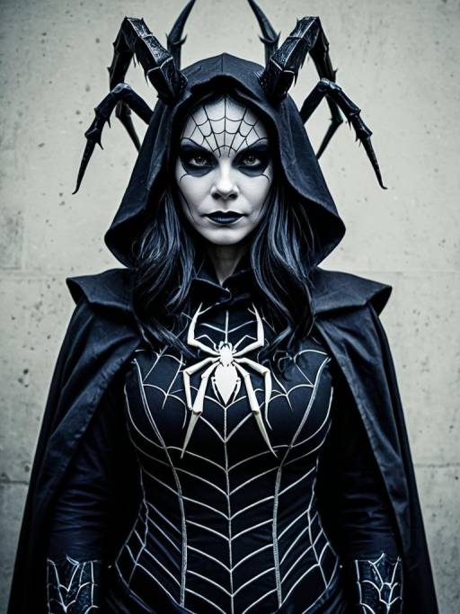 Realistic Mother Spider Demon Cosplay Photo