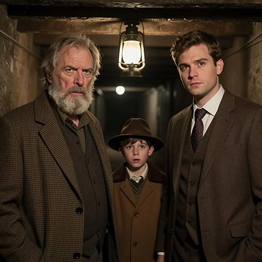 Intense Emotions in Dim Tunnel