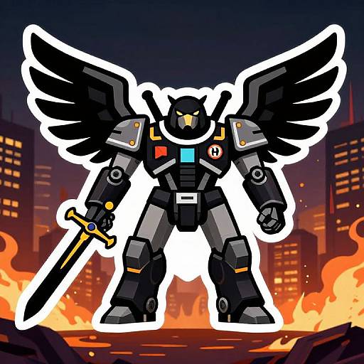 Orc NFL Style Football Logo