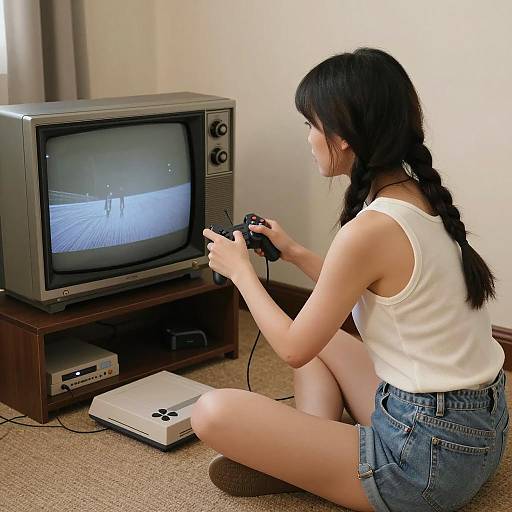 Retro 90s Gaming Experience at Home