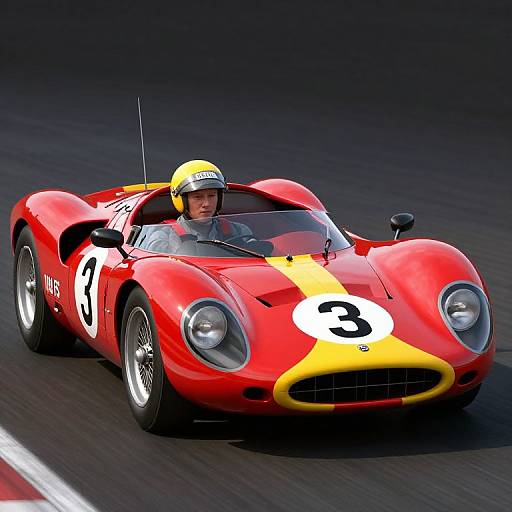 Vintage OSCA FS 372 Morelli Spider 3D