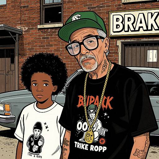 90s Trash Rap Album Cover Art