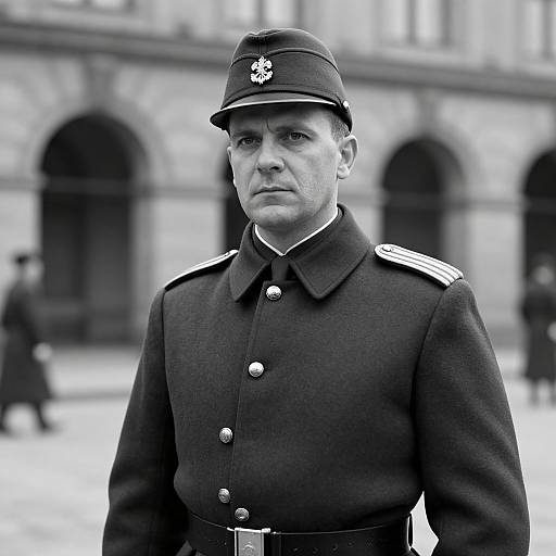 Early 20th Century Military Portrait