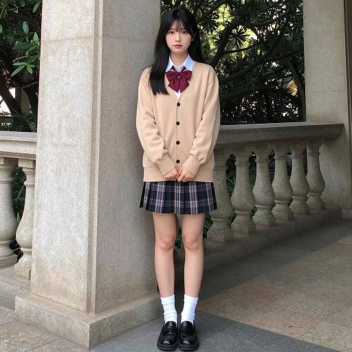 Casual Outdoor Portrait of Asian Woman