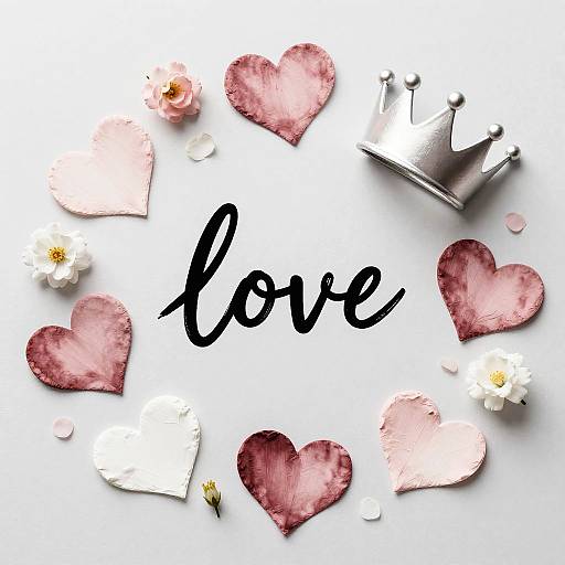 Minimalist Romantic Rooftop Dinner Flat Lay