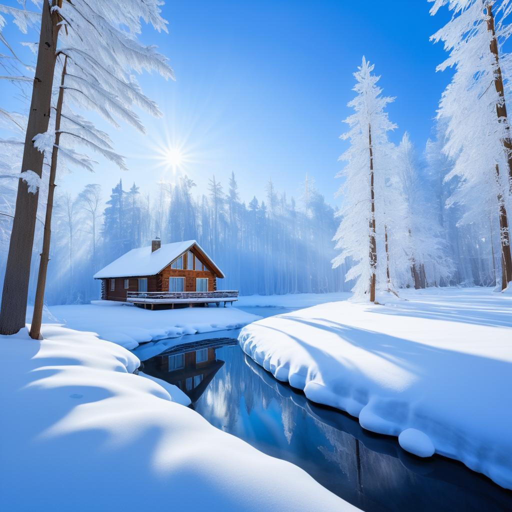 Enchanting Winter Wonderland Scene