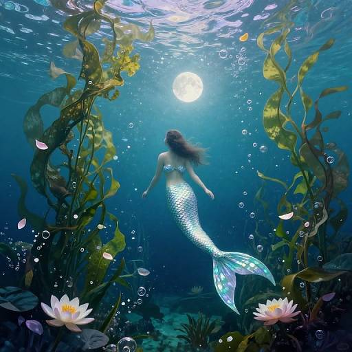 Ethereal Underwater Mermaid Haven