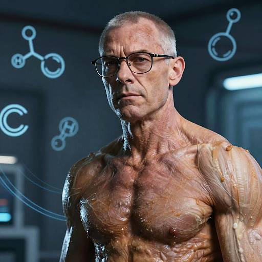 Buff Walter White Sci-Fi Portrait