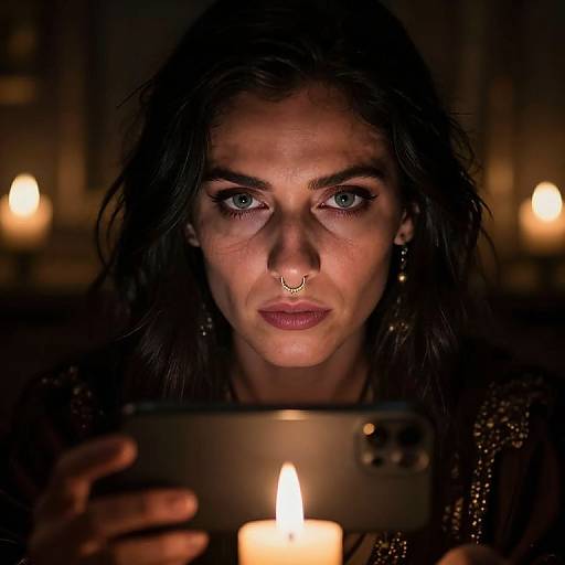 Photorealistic Enigmatic Fortune Teller