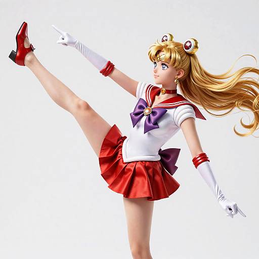 Sailor Senshi Mars in Photorealistic Detail