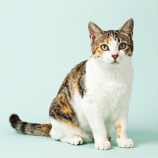 Photorealistic Japanese Bobtail Portrait