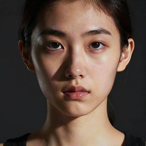 Colorful Cinematic Photoreal Magazine Portrait