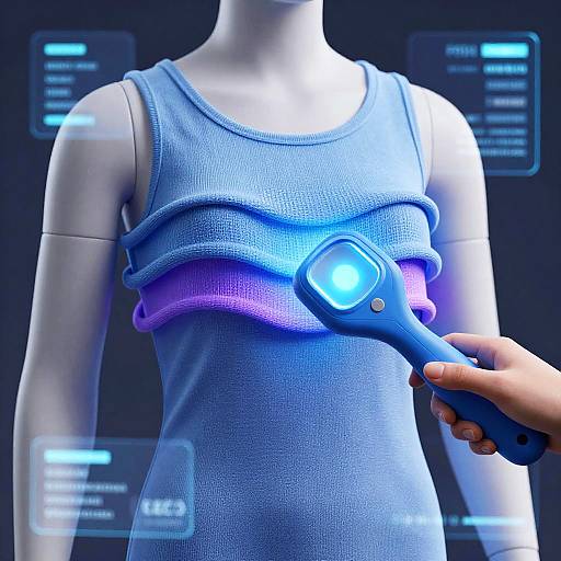 Virtual Clothing Remover Tool Visualization