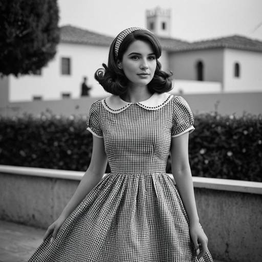 Elegant Dorothy Cosplay in Italian Vintage Fashion