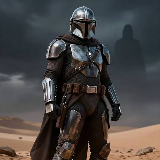 Futuristic Mandalorian Armor Concept Art